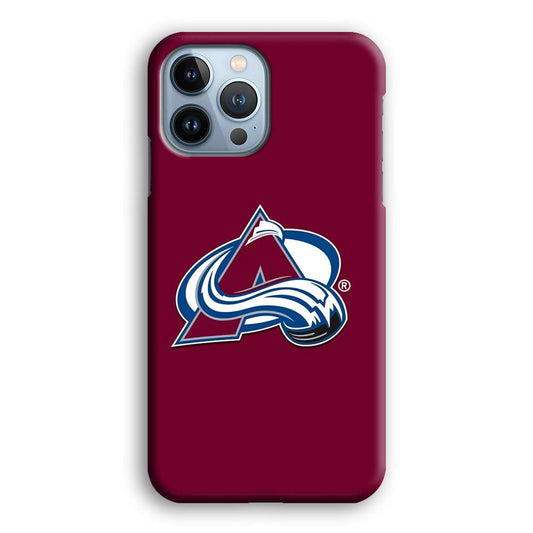 Hockey Colorado Avalanche NHL 001 iPhone 13 Pro Max Case-Plastic / Full Wrap (3D Case)-Xtracase