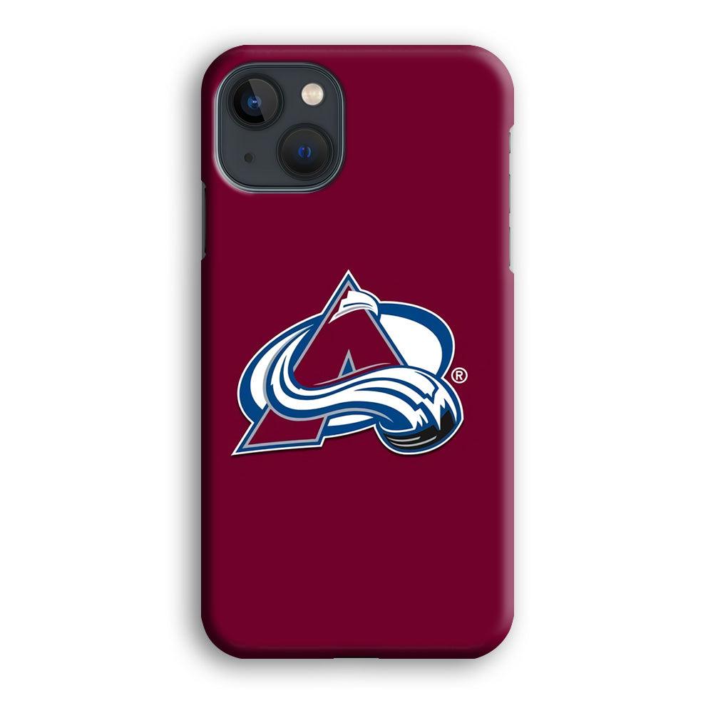 Hockey Colorado Avalanche NHL 001 iPhone 13 Mini Case-Plastic / Full Wrap (3D Case)-Xtracase