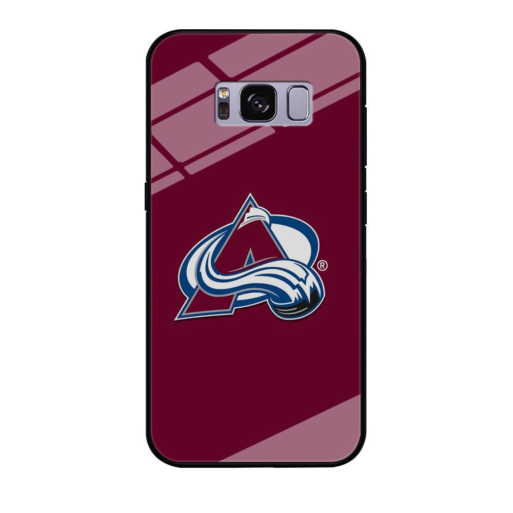 Hockey Colorado Avalanche NHL 001 Samsung Galaxy S8 Case-Tempered Glass Case-Xtracase