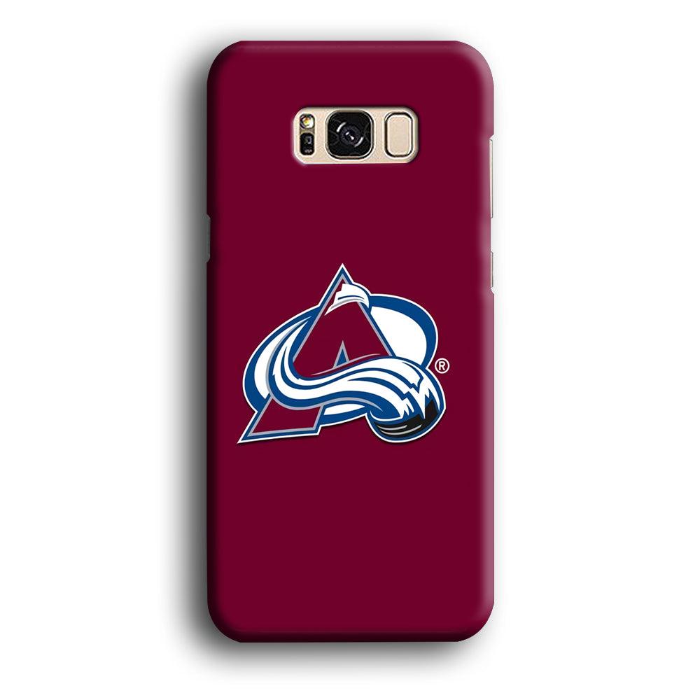 Hockey Colorado Avalanche NHL 001 Samsung Galaxy S8 Case-Plastic / Full Wrap (3D Case)-Xtracase