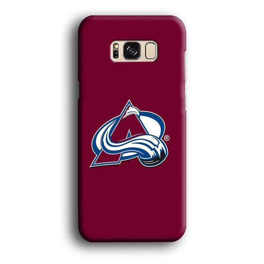 Hockey Colorado Avalanche NHL 001 Samsung Galaxy S8 Case-Plastic / Full Wrap (3D Case)-Xtracase