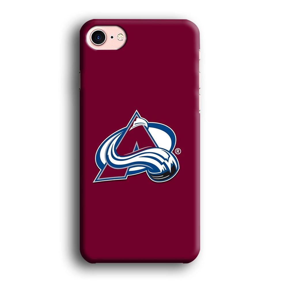 Hockey Colorado Avalanche NHL 001 iPhone 7 Case-Plastic / Full Wrap (3D Case)-Xtracase