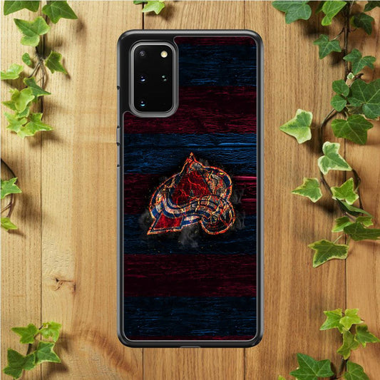 Hockey Colorado Avalanche NHL 002 Samsung Galaxy S20 Plus Case-Plastic / Full Wrap (3D Case)-Xtracase