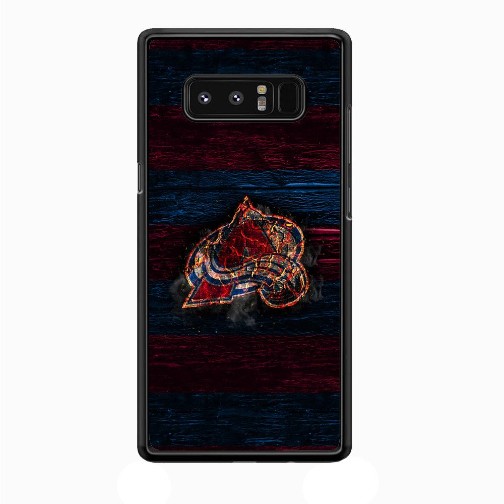 Hockey Colorado Avalanche NHL 002 Samsung Galaxy Note 8 Case-Plastic / Full Wrap (3D Case)-Xtracase