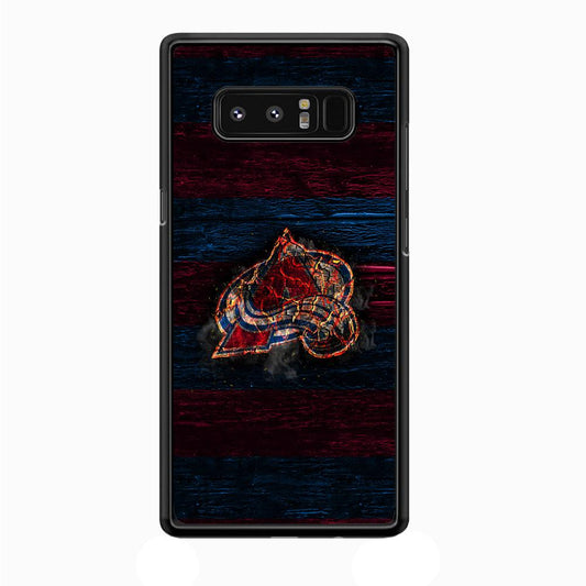 Hockey Colorado Avalanche NHL 002 Samsung Galaxy Note 8 Case-Plastic / Full Wrap (3D Case)-Xtracase