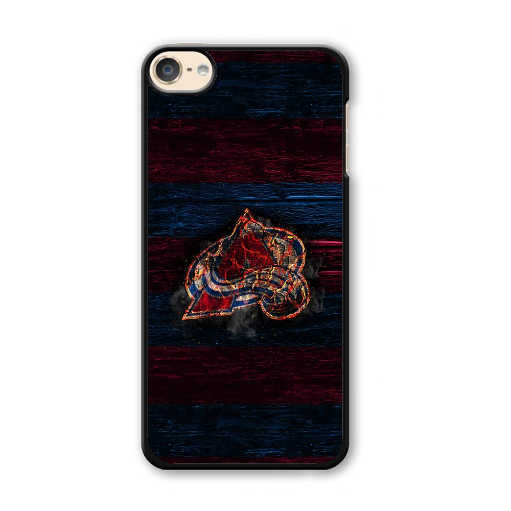 Hockey Colorado Avalanche NHL 002 iPod Touch 6 Case-Plastic / Full Wrap (3D Case)-Xtracase