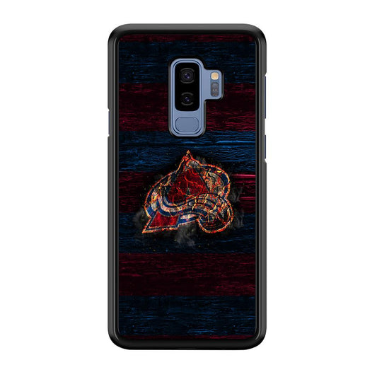 Hockey Colorado Avalanche NHL 002 Samsung Galaxy S9 Plus Case-Plastic / Full Wrap (3D Case)-Xtracase