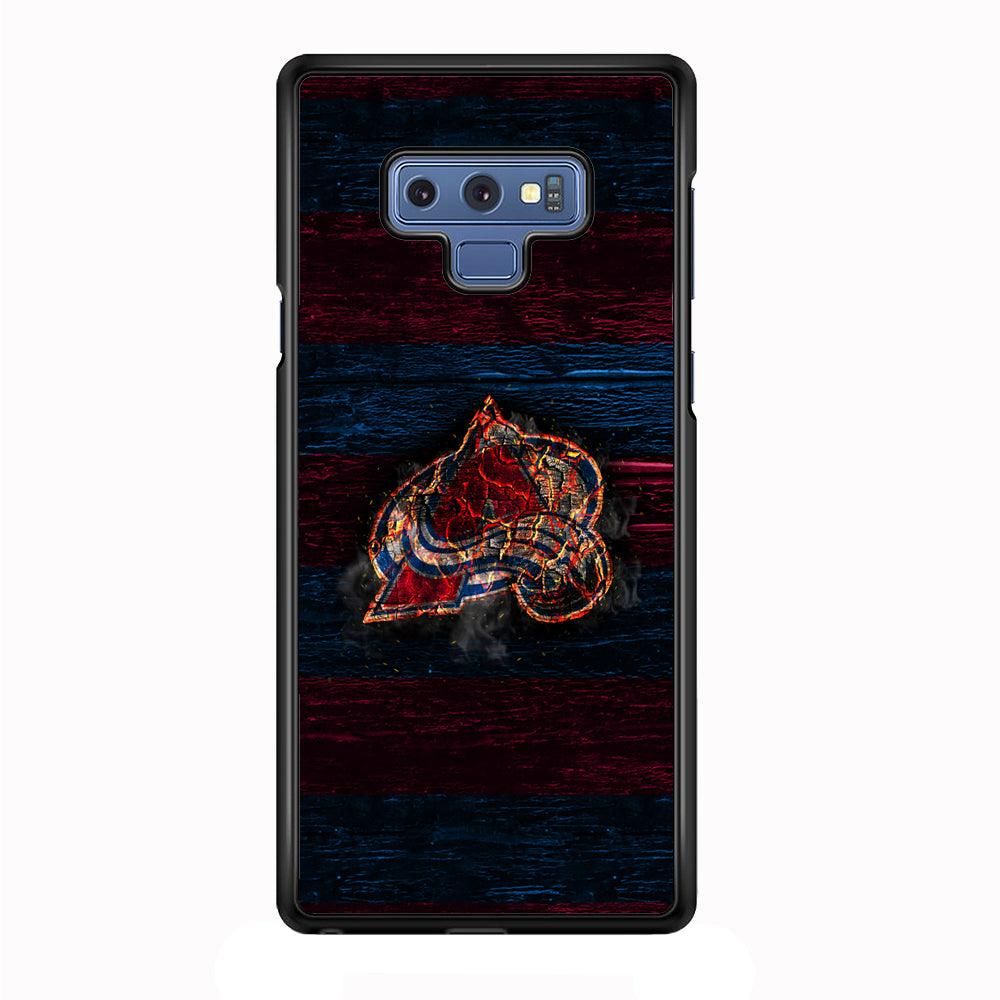 Hockey Colorado Avalanche NHL 002 Samsung Galaxy Note 9 Case-Plastic / Full Wrap (3D Case)-Xtracase