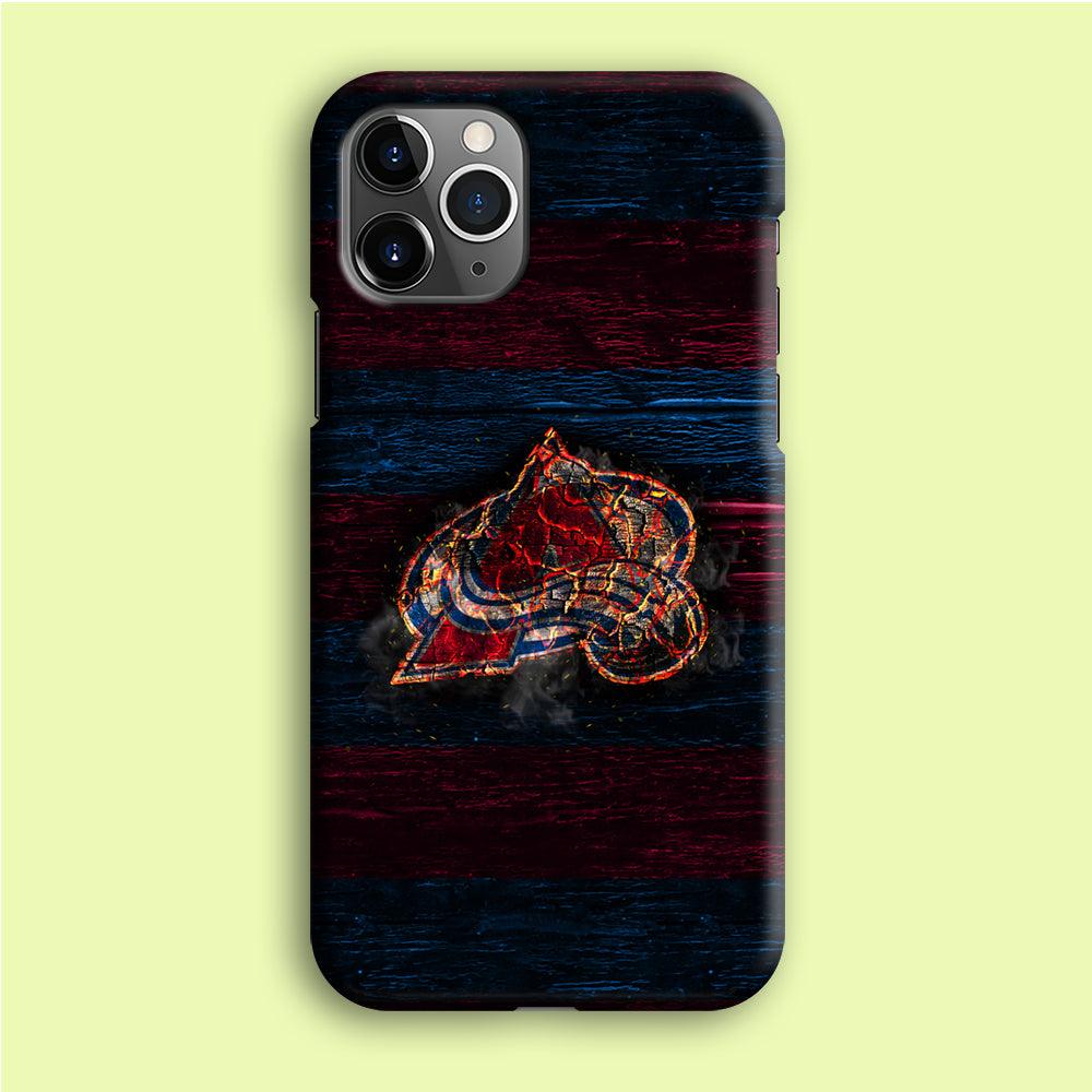 Hockey Colorado Avalanche NHL 002 iPhone 12 Pro Case-Plastic / Full Wrap (3D Case)-Xtracase