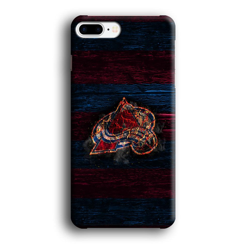 Hockey Colorado Avalanche NHL 002 iPhone 7 Plus Case-Plastic / Full Wrap (3D Case)-Xtracase