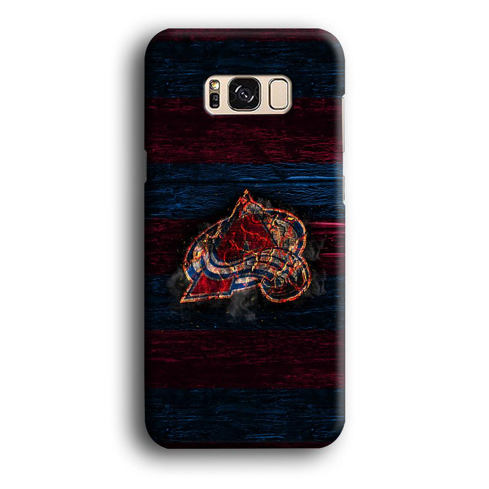 Hockey Colorado Avalanche NHL 002 Samsung Galaxy S8 Case-Plastic / Full Wrap (3D Case)-Xtracase
