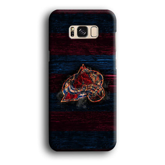 Hockey Colorado Avalanche NHL 002 Samsung Galaxy S8 Case-Plastic / Full Wrap (3D Case)-Xtracase
