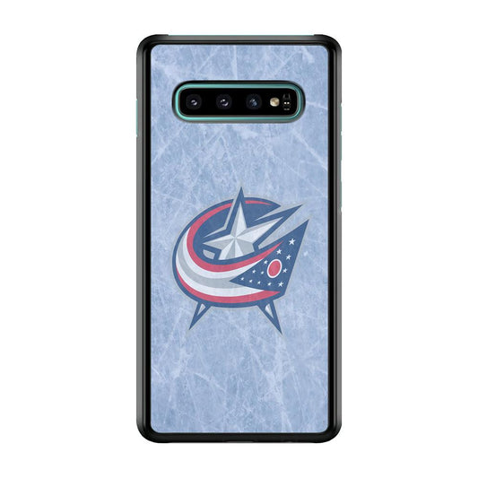 Hockey Columbus Blue Jackets NHL 001 Samsung Galaxy S10 Case-Plastic / Full Wrap (3D Case)-Xtracase
