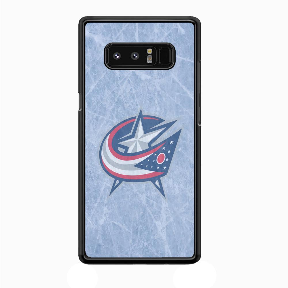 Hockey Columbus Blue Jackets NHL 001 Samsung Galaxy Note 8 Case-Plastic / Full Wrap (3D Case)-Xtracase