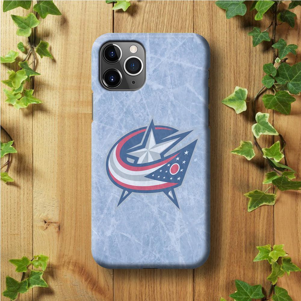 Hockey Columbus Blue Jackets NHL 001 iPhone 11 Pro Case-Plastic / Full Wrap (3D Case)-Xtracase