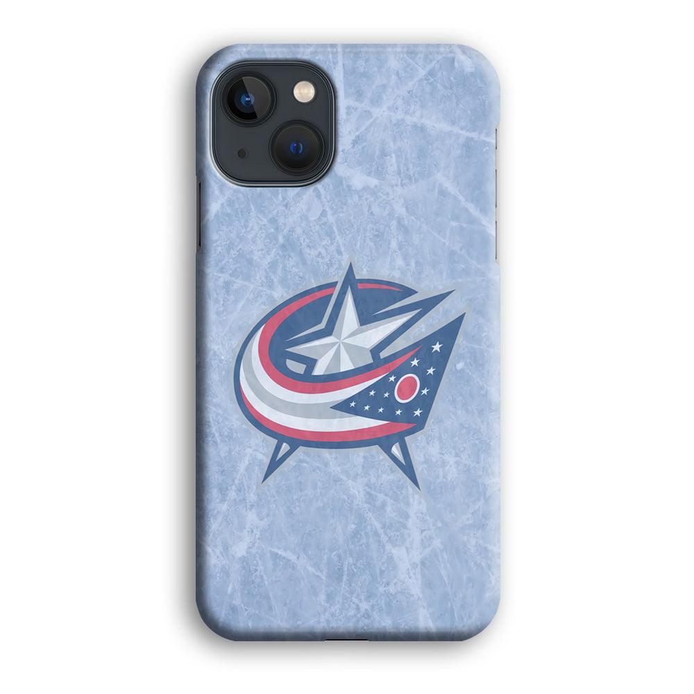 Hockey Columbus Blue Jackets NHL 001 iPhone 13 Mini Case-Plastic / Full Wrap (3D Case)-Xtracase