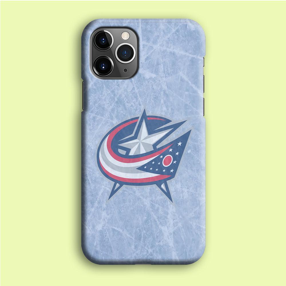 Hockey Columbus Blue Jackets NHL 001 iPhone 12 Pro Case-Plastic / Full Wrap (3D Case)-Xtracase