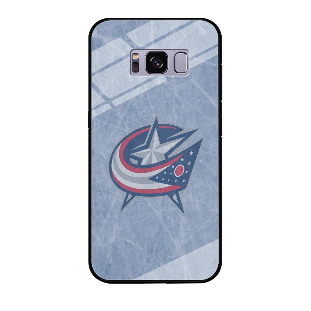 Hockey Columbus Blue Jackets NHL 001 Samsung Galaxy S8 Case-Tempered Glass Case-Xtracase