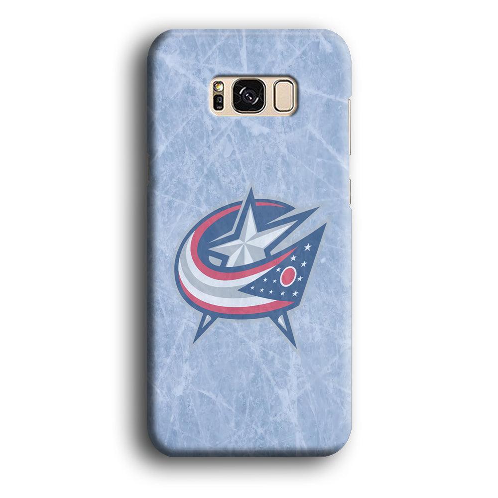 Hockey Columbus Blue Jackets NHL 001 Samsung Galaxy S8 Case-Plastic / Full Wrap (3D Case)-Xtracase