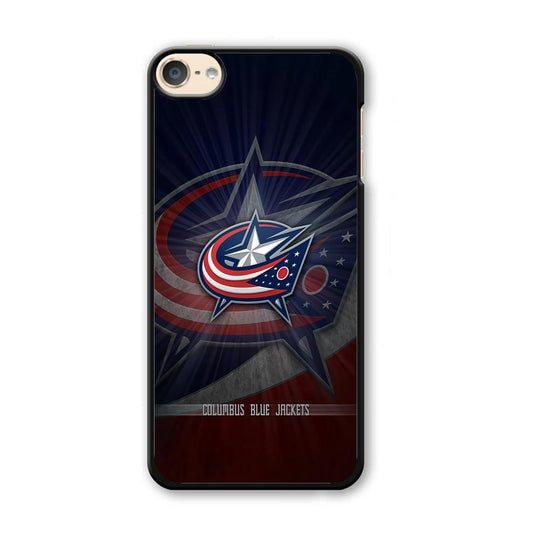 Hockey Columbus Blue Jackets NHL 002 iPod Touch 6 Case-Plastic / Full Wrap (3D Case)-Xtracase