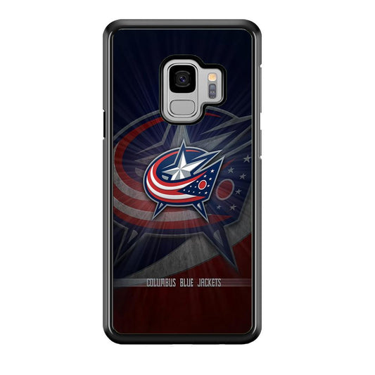 Hockey Columbus Blue Jackets NHL 002 Samsung Galaxy S9 Case-Plastic / Full Wrap (3D Case)-Xtracase