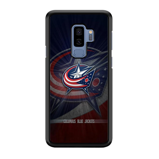 Hockey Columbus Blue Jackets NHL 002 Samsung Galaxy S9 Plus Case-Plastic / Full Wrap (3D Case)-Xtracase