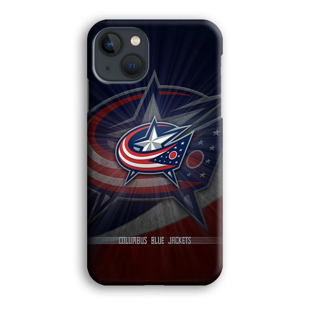 Hockey Columbus Blue Jackets NHL 002 iPhone 13 Case-Plastic / Full Wrap (3D Case)-Xtracase
