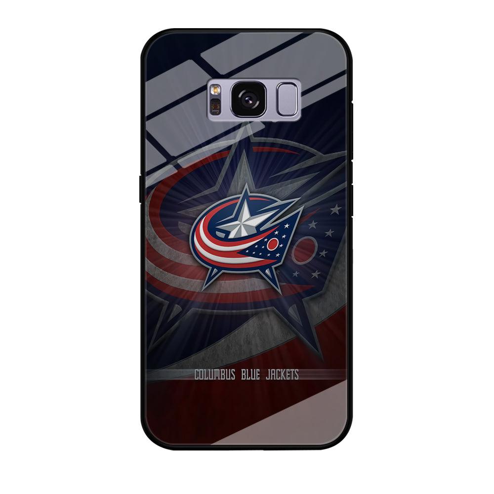 Hockey Columbus Blue Jackets NHL 002 Samsung Galaxy S8 Case-Tempered Glass Case-Xtracase