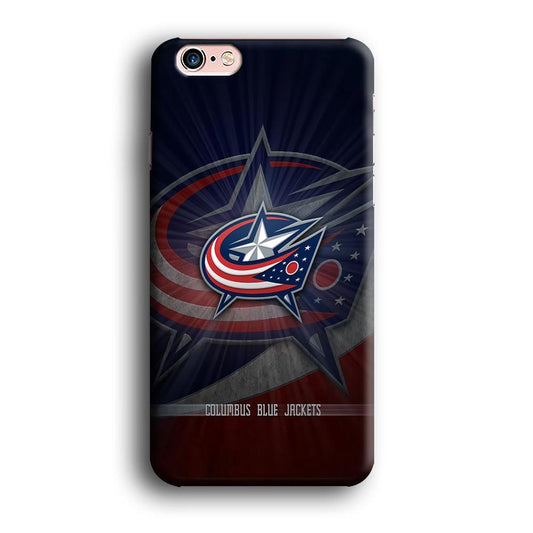 Hockey Columbus Blue Jackets NHL 002 iPhone 6 | 6s Case-Plastic / Full Wrap (3D Case)-Xtracase