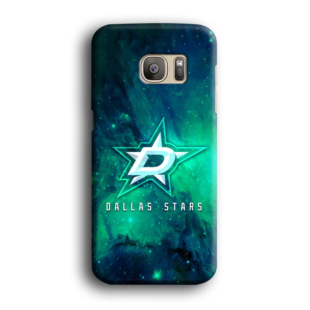 Hockey Dallas Stars NHL 001 Samsung Galaxy S7 Edge Case-Plastic / Full Wrap (3D Case)-Xtracase