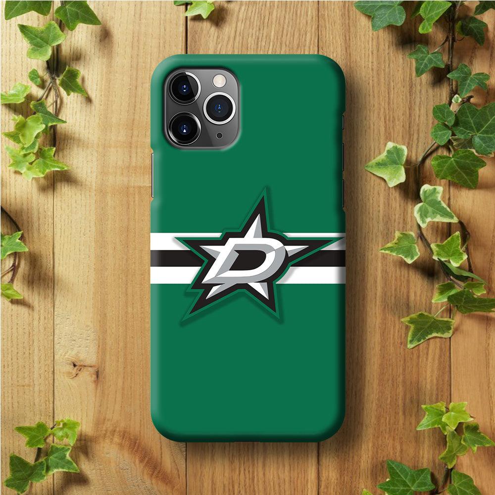 Hockey Dallas Stars NHL 002 iPhone 11 Pro Case-Plastic / Full Wrap (3D Case)-Xtracase