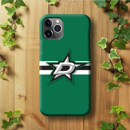 Hockey Dallas Stars NHL 002 iPhone 11 Pro Case-Plastic / Full Wrap (3D Case)-Xtracase