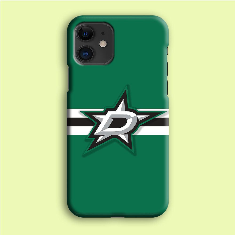Hockey Dallas Stars NHL 002 iPhone 12 Case-Plastic / Full Wrap (3D Case)-Xtracase