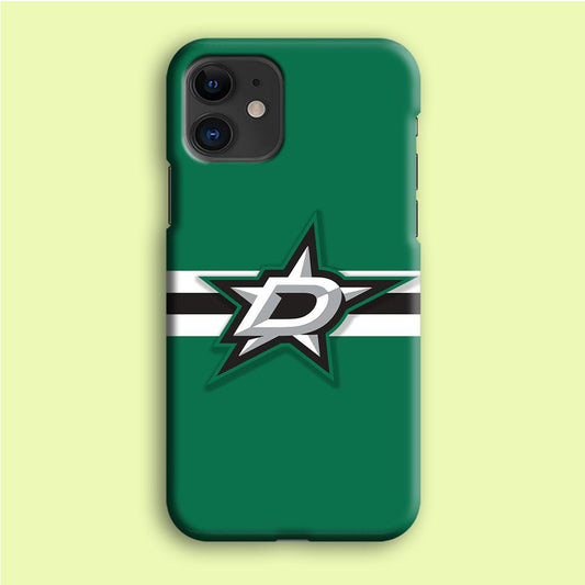 Hockey Dallas Stars NHL 002 iPhone 12 Case-Plastic / Full Wrap (3D Case)-Xtracase