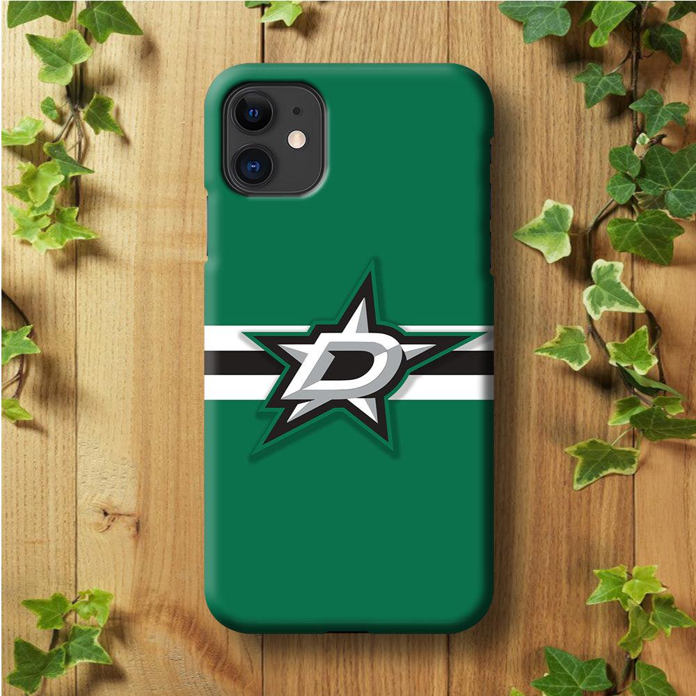 Hockey Dallas Stars NHL 002 iPhone 11 Case-Plastic / Full Wrap (3D Case)-Xtracase