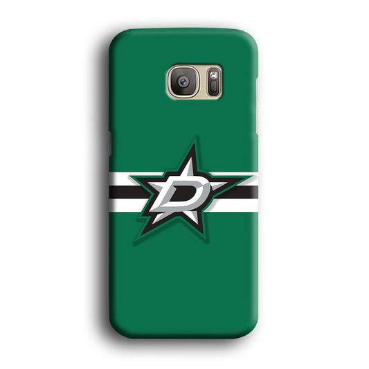 Hockey Dallas Stars NHL 002 Samsung Galaxy S7 Edge Case-Plastic / Full Wrap (3D Case)-Xtracase