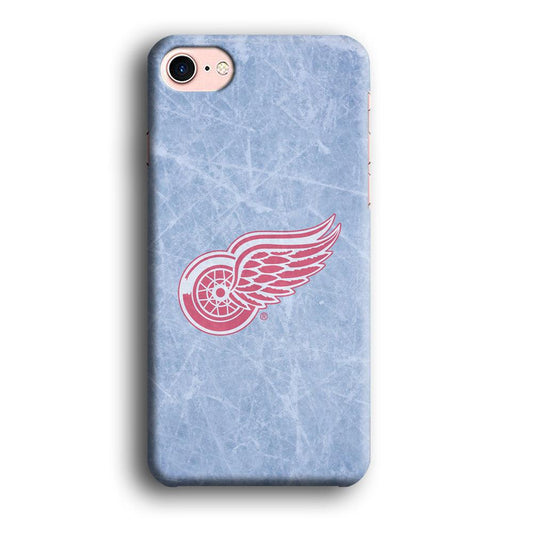 Hockey Detroit Red Wings NHL 001 iPhone SE 2020 Case-Plastic / Full Wrap (3D Case)-Xtracase