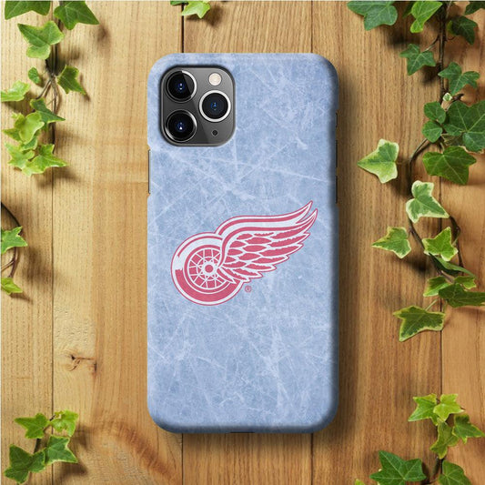 Hockey Detroit Red Wings NHL 001 iPhone 11 Pro Max Case-Plastic / Full Wrap (3D Case)-Xtracase