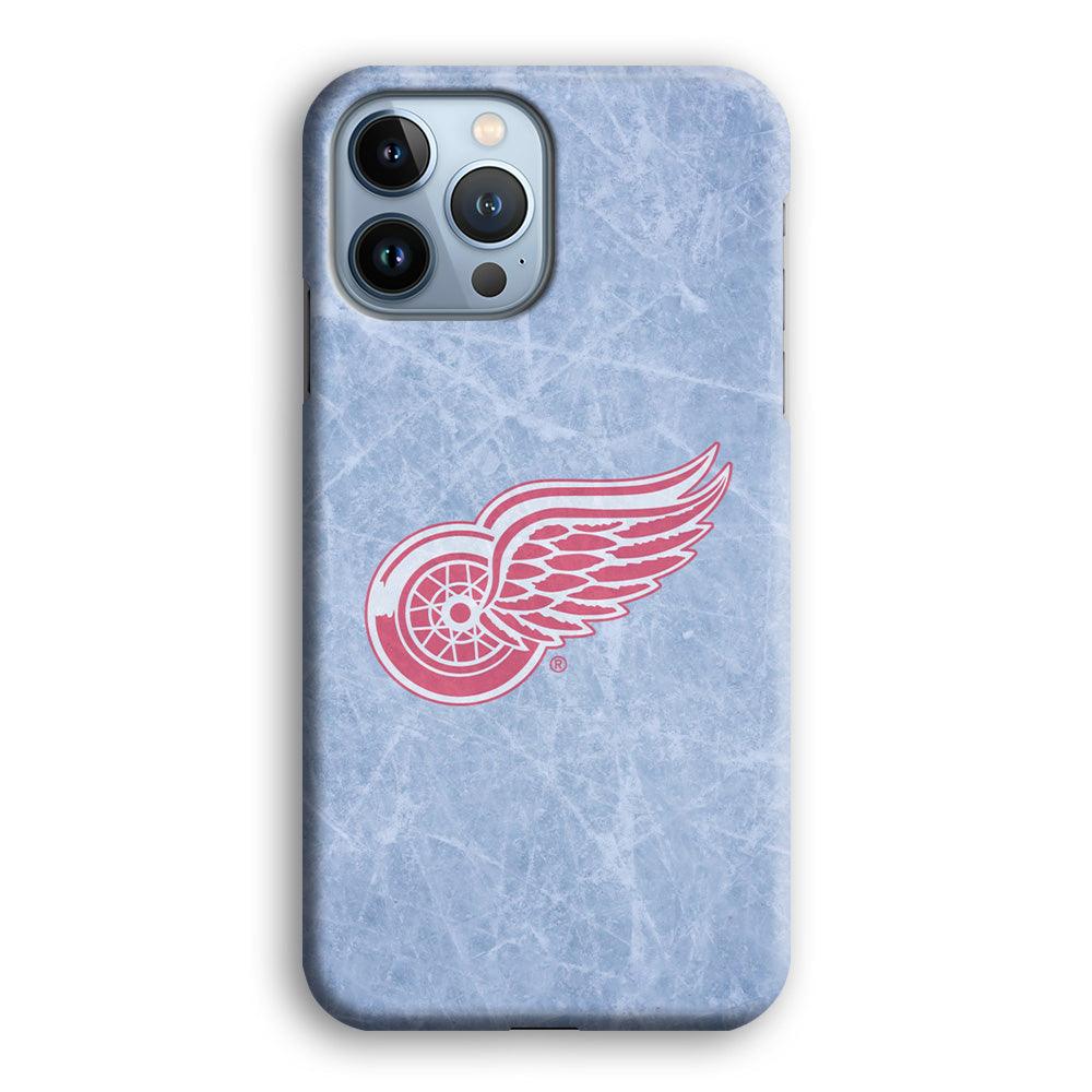 Hockey Detroit Red Wings NHL 001 iPhone 13 Pro Case-Plastic / Full Wrap (3D Case)-Xtracase