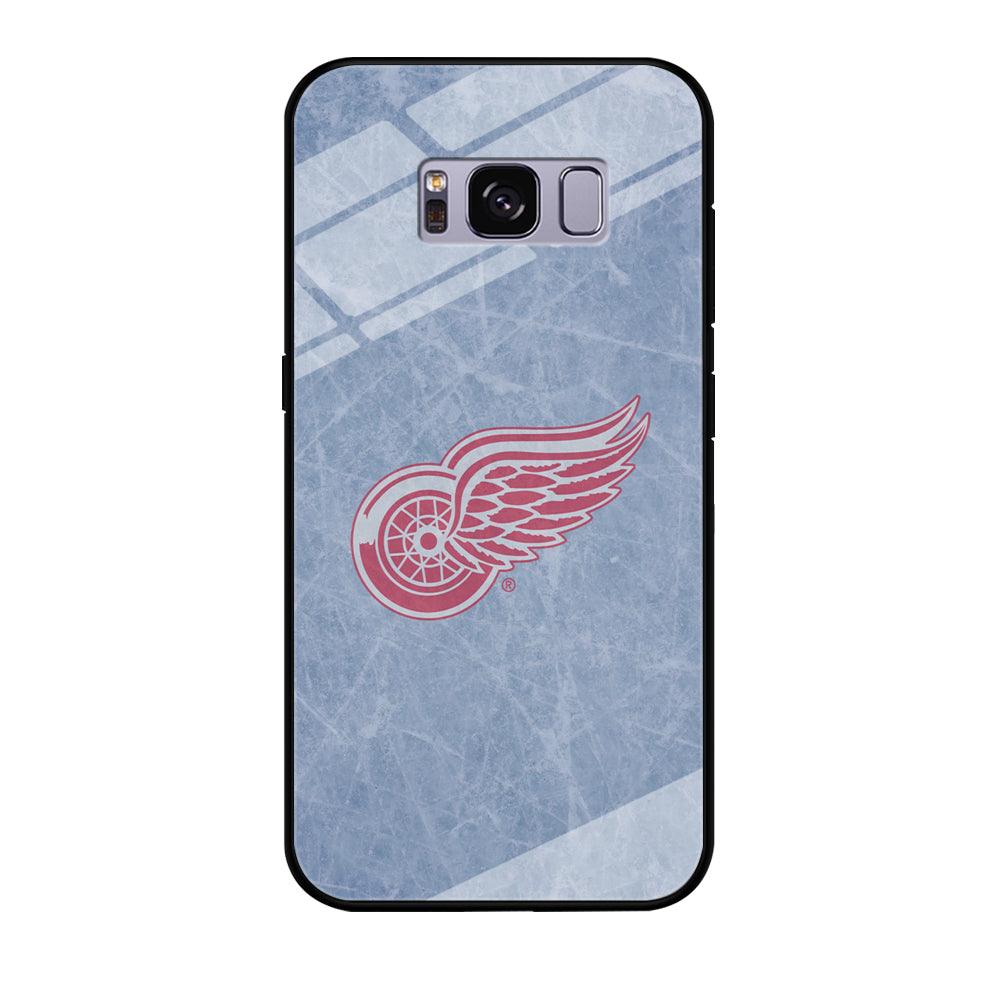 Hockey Detroit Red Wings NHL 001 Samsung Galaxy S8 Case-Tempered Glass Case-Xtracase