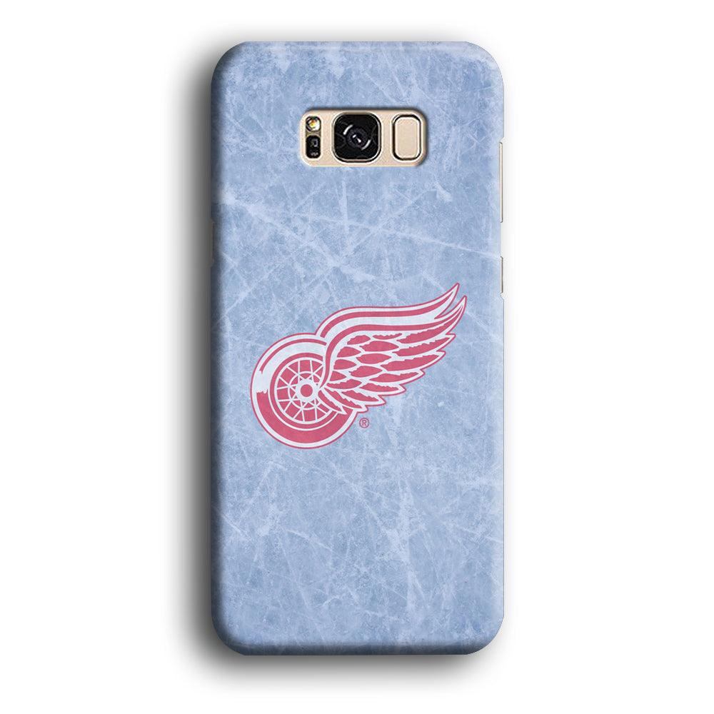 Hockey Detroit Red Wings NHL 001 Samsung Galaxy S8 Case-Plastic / Full Wrap (3D Case)-Xtracase