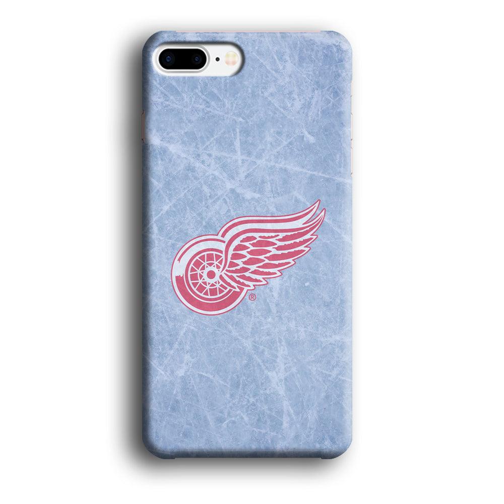 Hockey Detroit Red Wings NHL 001 iPhone 7 Plus Case-Plastic / Full Wrap (3D Case)-Xtracase