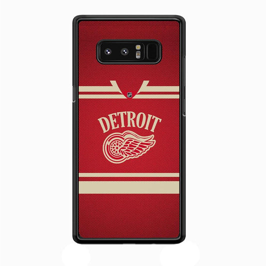 Hockey Detroit Red Wings NHL 002 Samsung Galaxy Note 8 Case-Plastic / Full Wrap (3D Case)-Xtracase