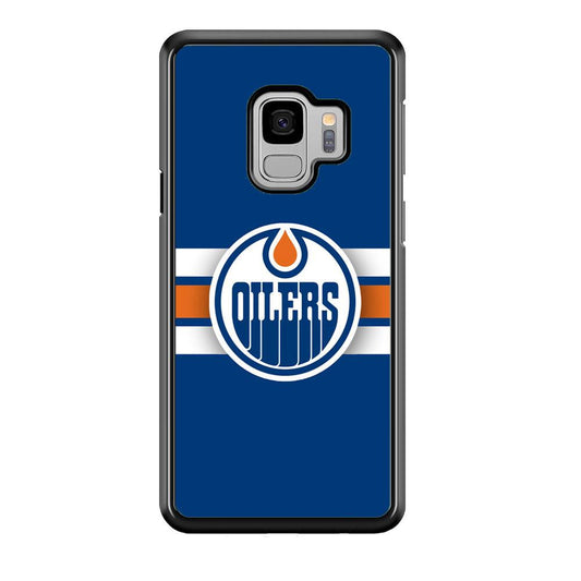 Hockey Edmonton Oilers NHL 001 Samsung Galaxy S9 Case-Plastic / Full Wrap (3D Case)-Xtracase