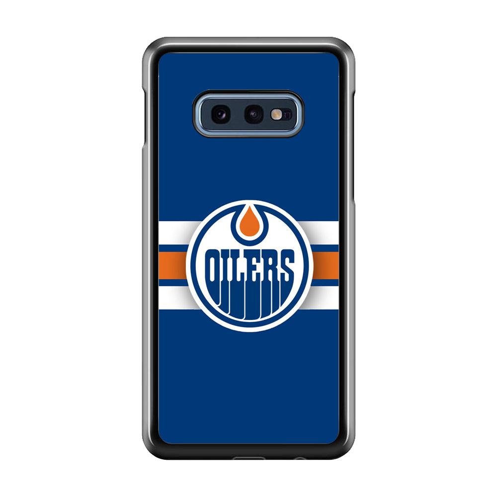 Hockey Edmonton Oilers NHL 001 Samsung Galaxy S10E Case-Plastic / Full Wrap (3D Case)-Xtracase