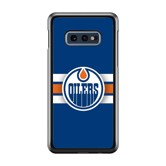 Hockey Edmonton Oilers NHL 001 Samsung Galaxy S10E Case-Plastic / Full Wrap (3D Case)-Xtracase