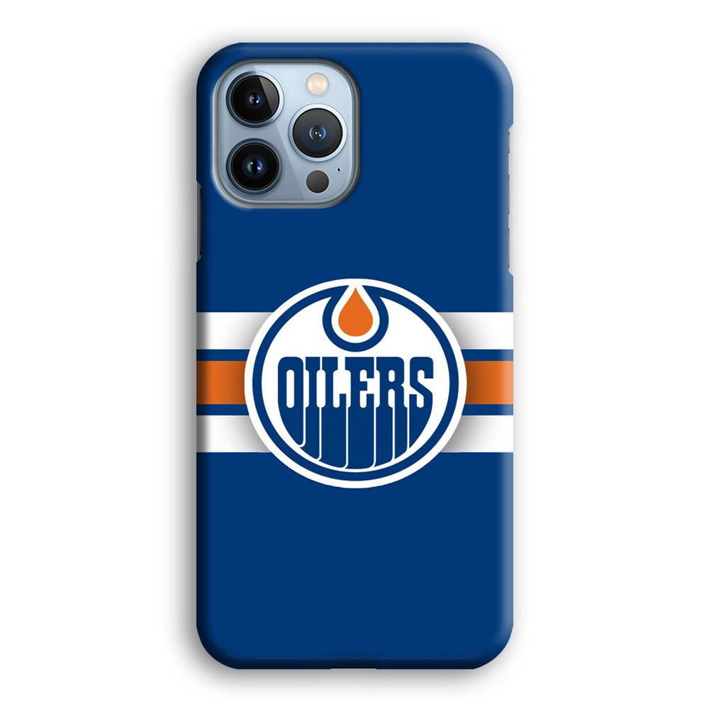 Hockey Edmonton Oilers NHL 001 iPhone 13 Pro Max Case-Plastic / Full Wrap (3D Case)-Xtracase