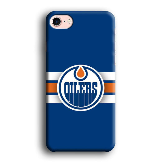 Hockey Edmonton Oilers NHL 001 iPhone 8 Case-Plastic / Full Wrap (3D Case)-Xtracase