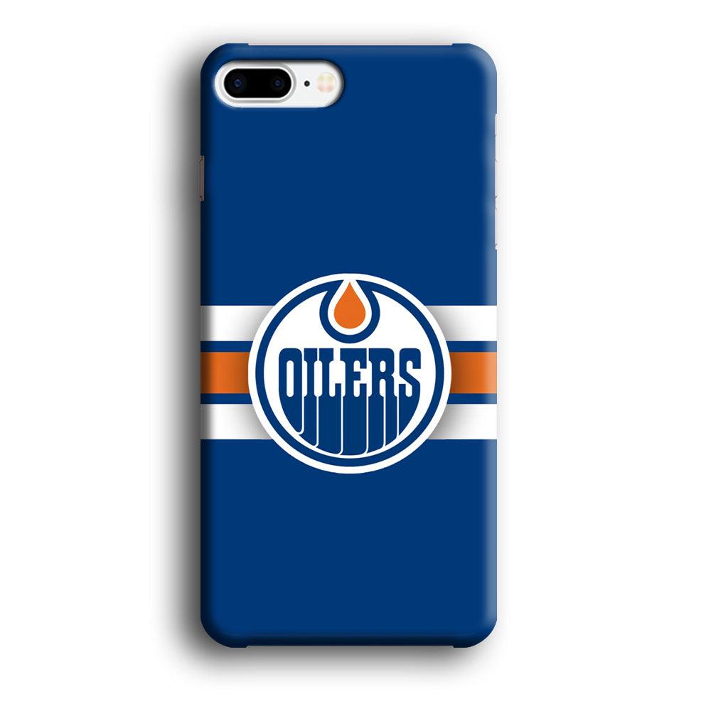 Hockey Edmonton Oilers NHL 001 iPhone 8 Plus Case-Plastic / Full Wrap (3D Case)-Xtracase