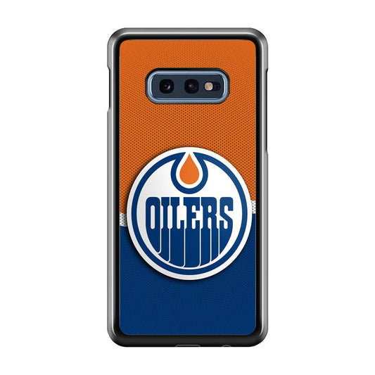 Hockey Edmonton Oilers NHL 002 Samsung Galaxy S10E Case-Plastic / Full Wrap (3D Case)-Xtracase